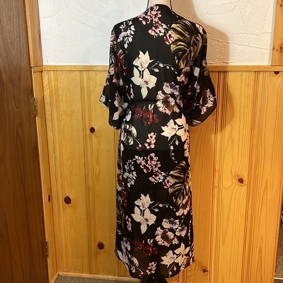 Walter Baker Floral Tillman Caftan Sz-OSFM - Picture 5 of 11